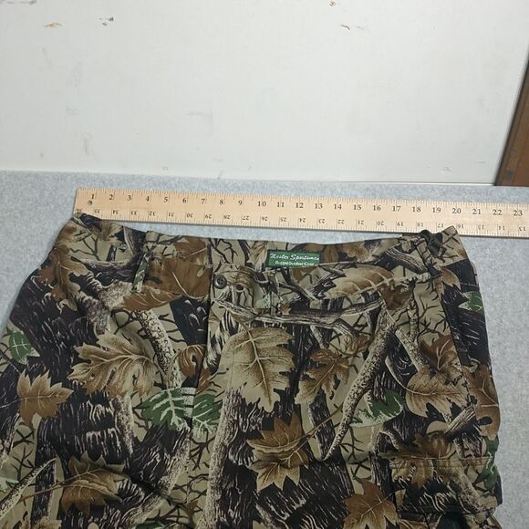 MASTER SPORTSMAN Pants Mens XXL Cargo Outdoor Camoflauge Hunting Adjustable. - Picture 9 of 9